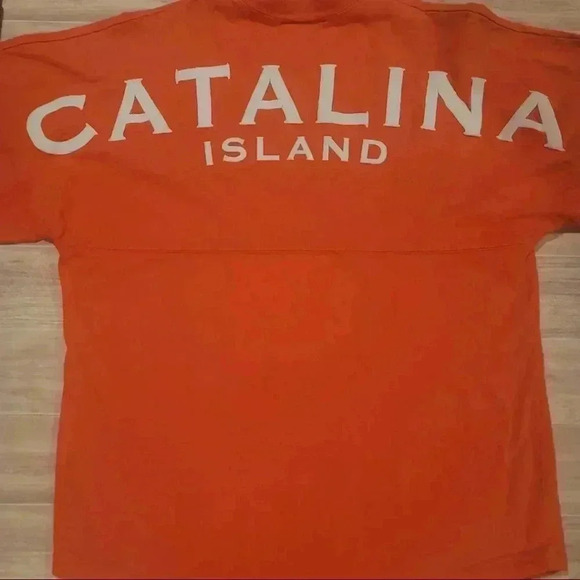 Spirit CATALINA ISLAND Jersey Coral SIZE SMALL Long Sleeve Crew Neck. - Picture 5 of 12